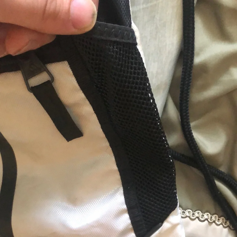 Adidas Black and White Classic Backpack